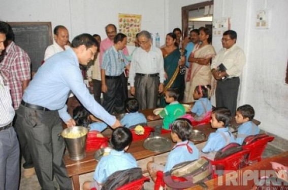 Mid-day meal corruption prevails in Tripura schools: School inspectors silent 